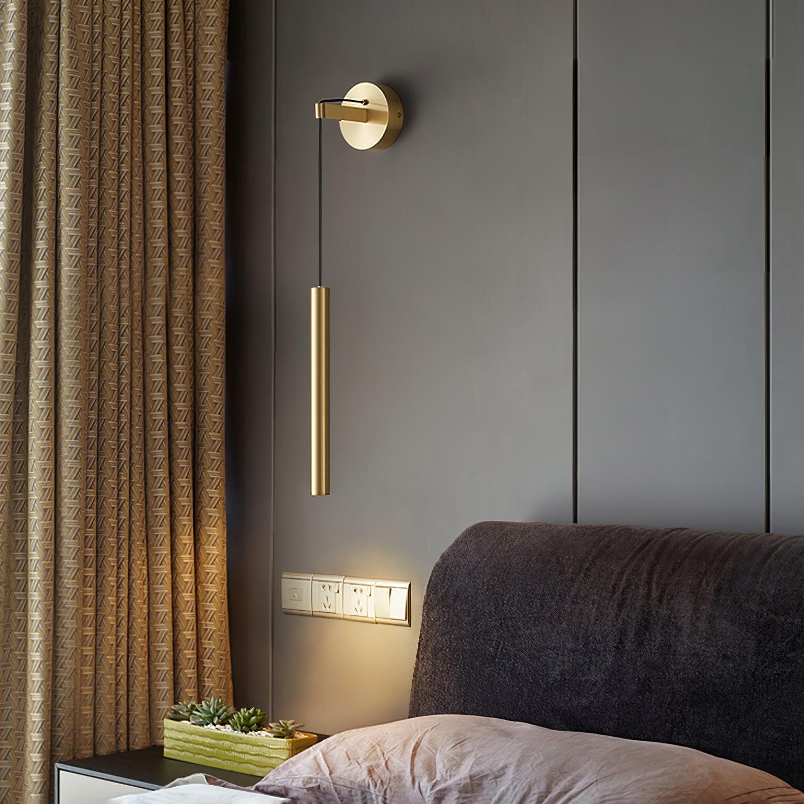 Kristy  Line  Indoor Wall Lamp Brass