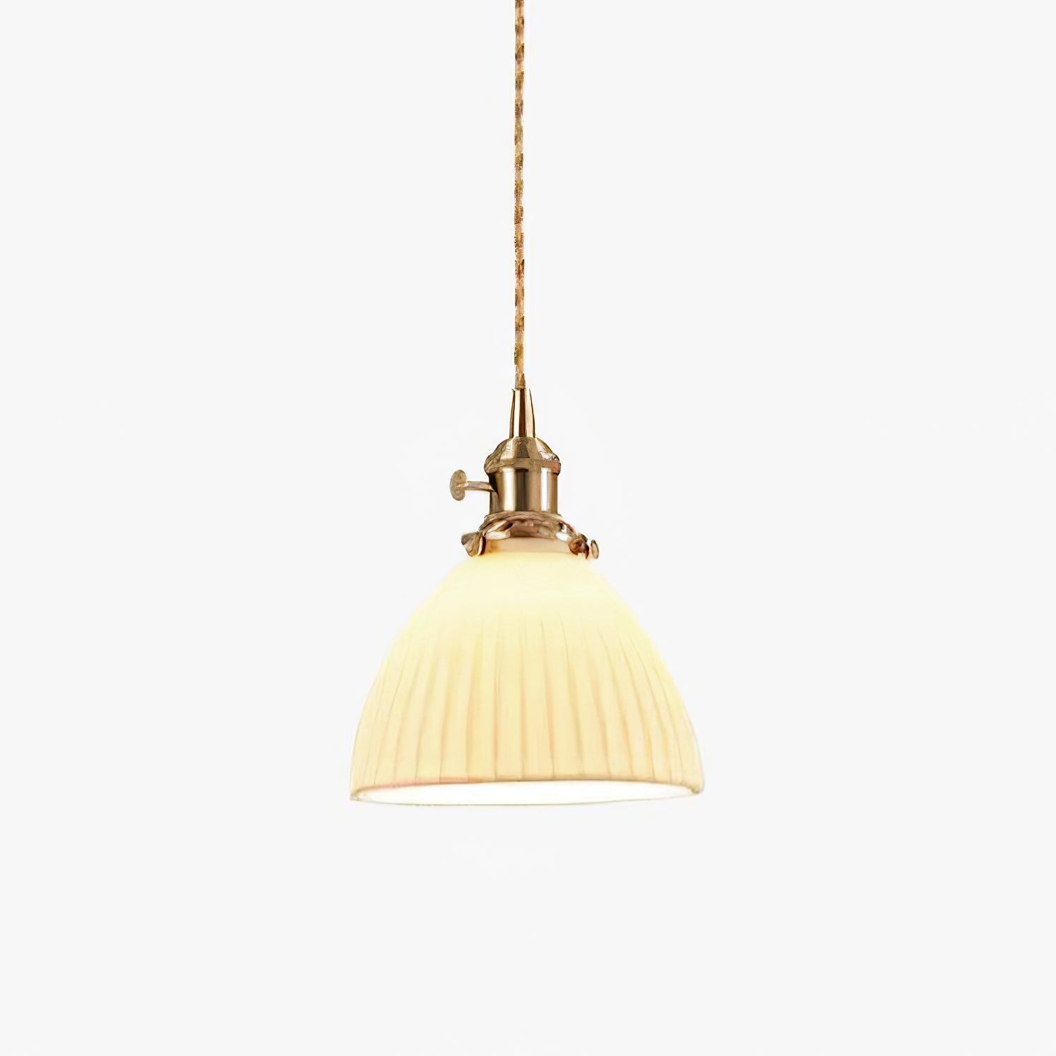 Ornoryra Vintage Glass Pendant Light