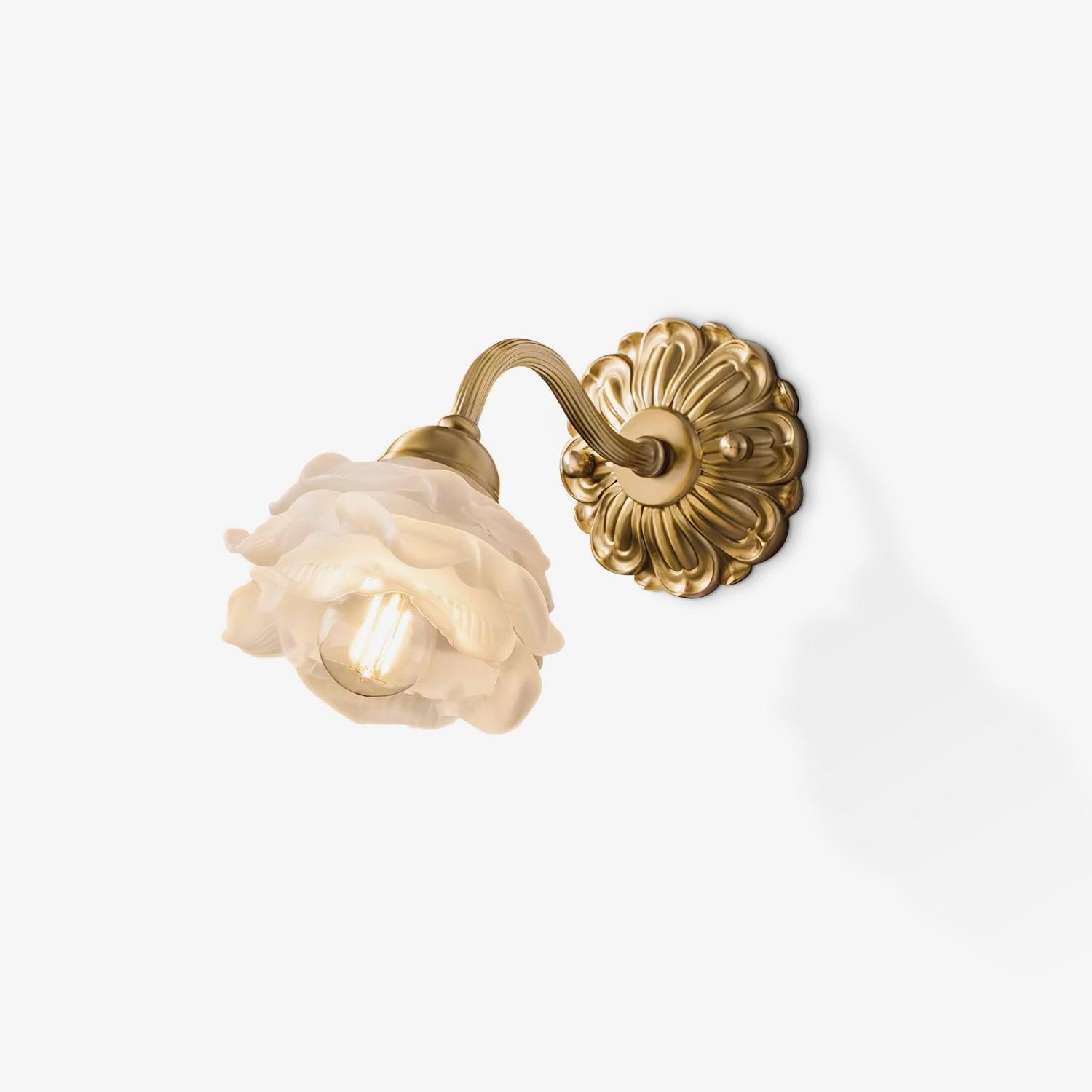 Drifte Brass Floral Luxury Wall Lamp - Letslighting