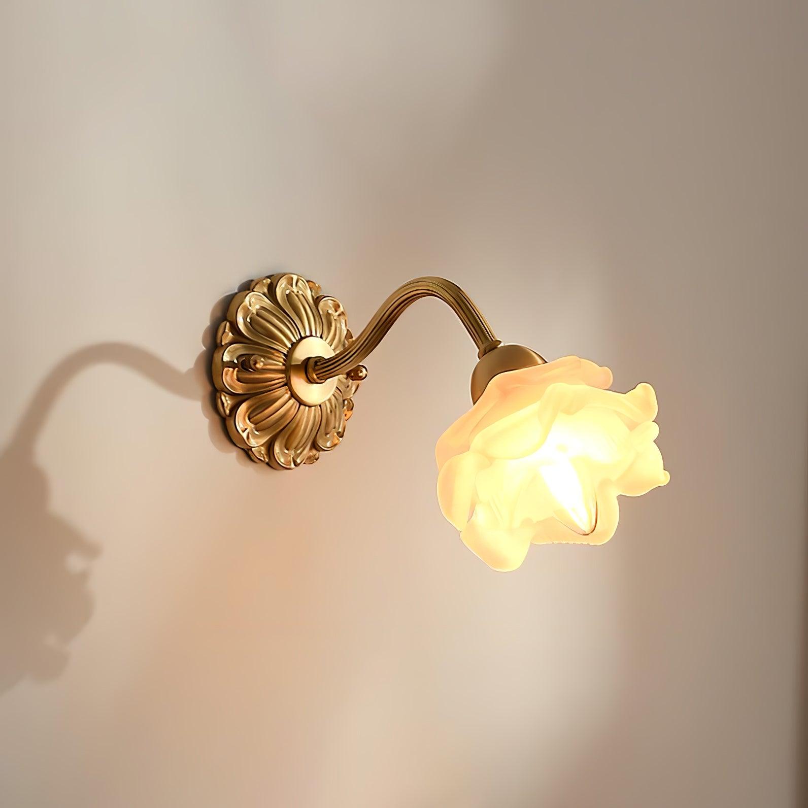 Drifte Brass Floral Luxury Wall Lamp - Letslighting