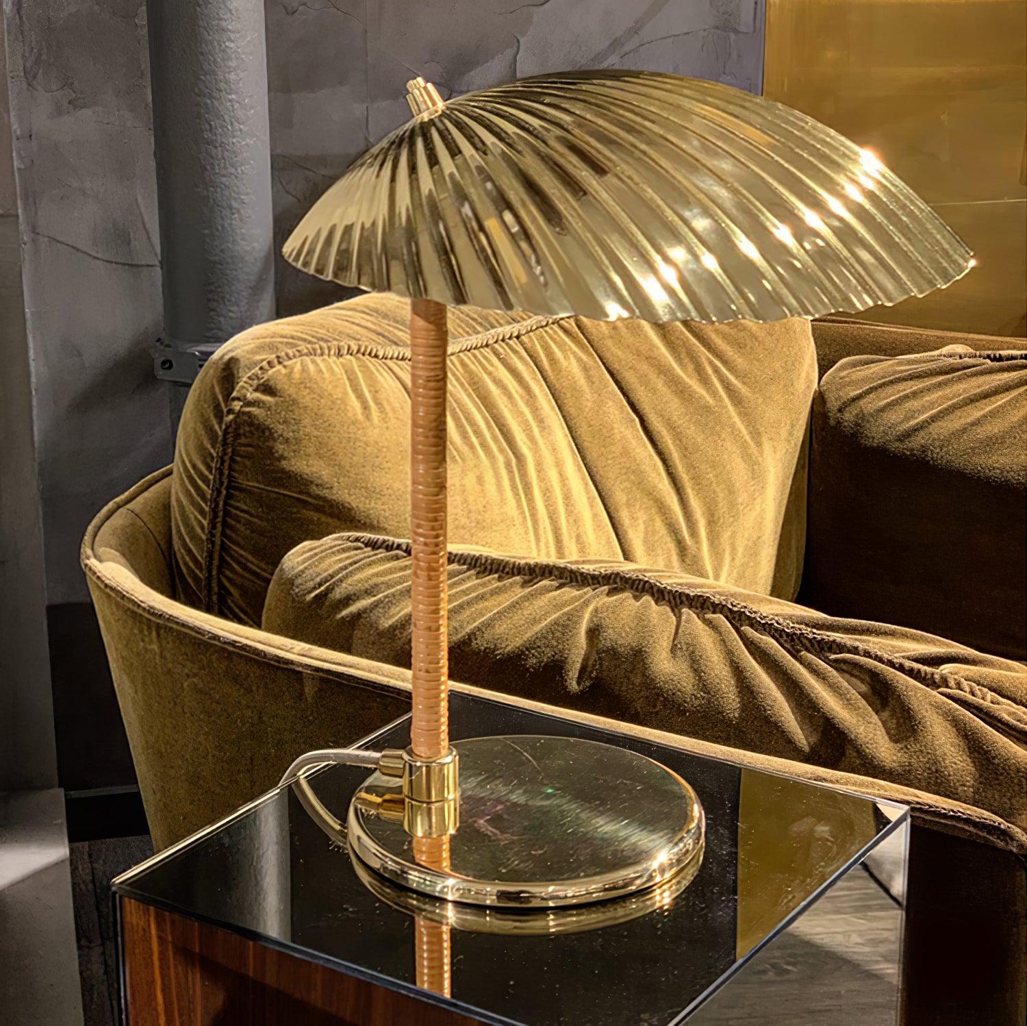 Zorare Brass Glam Table Lamp - Letslighting