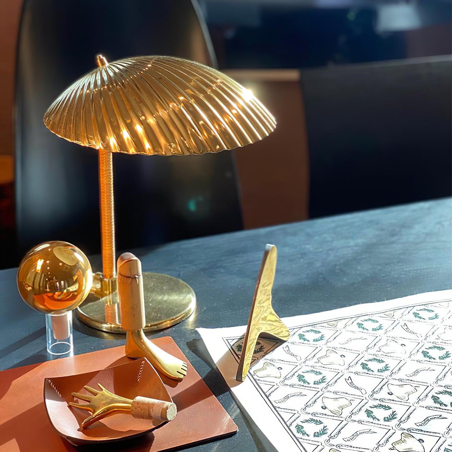 Zorare Brass Glam Table Lamp - Letslighting
