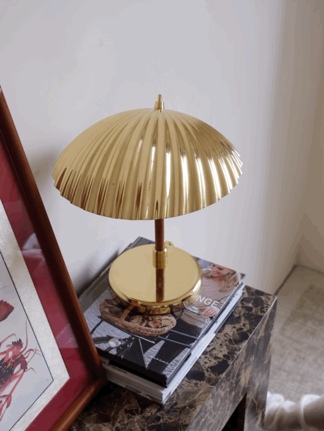 Zorare Brass Glam Table Lamp - Letslighting