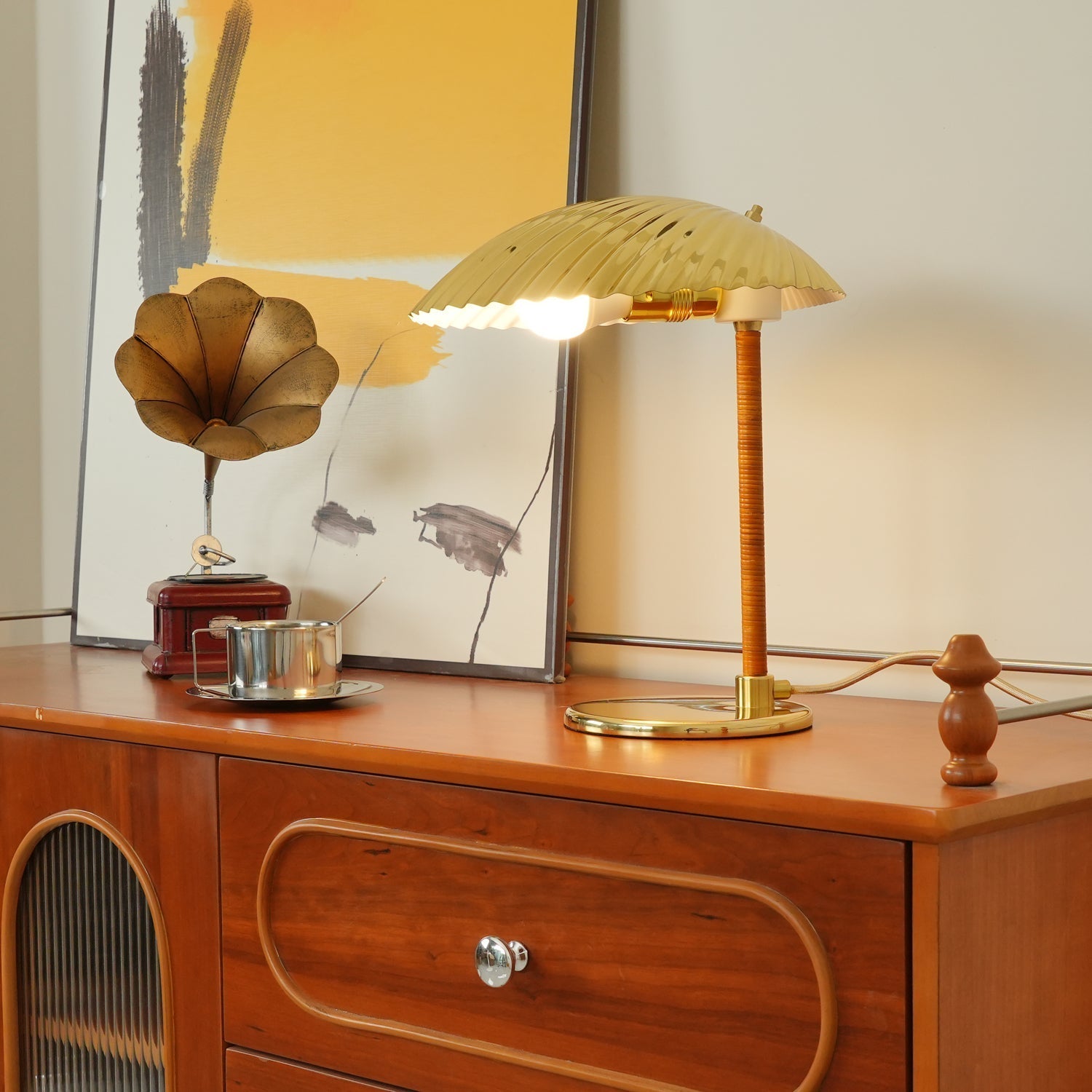 Zorare Brass Glam Table Lamp - Letslighting