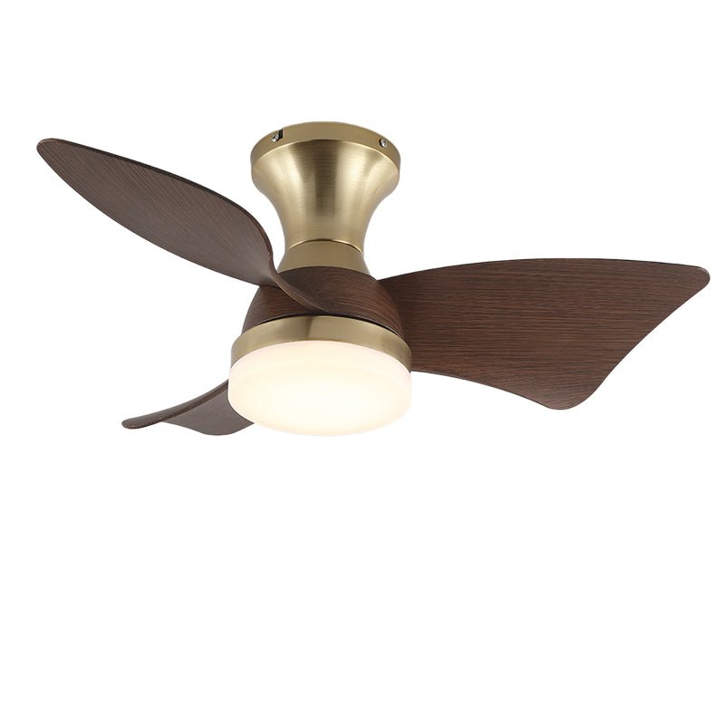 Aureon Modern Wood Ceiling Fan Light - Letslighting