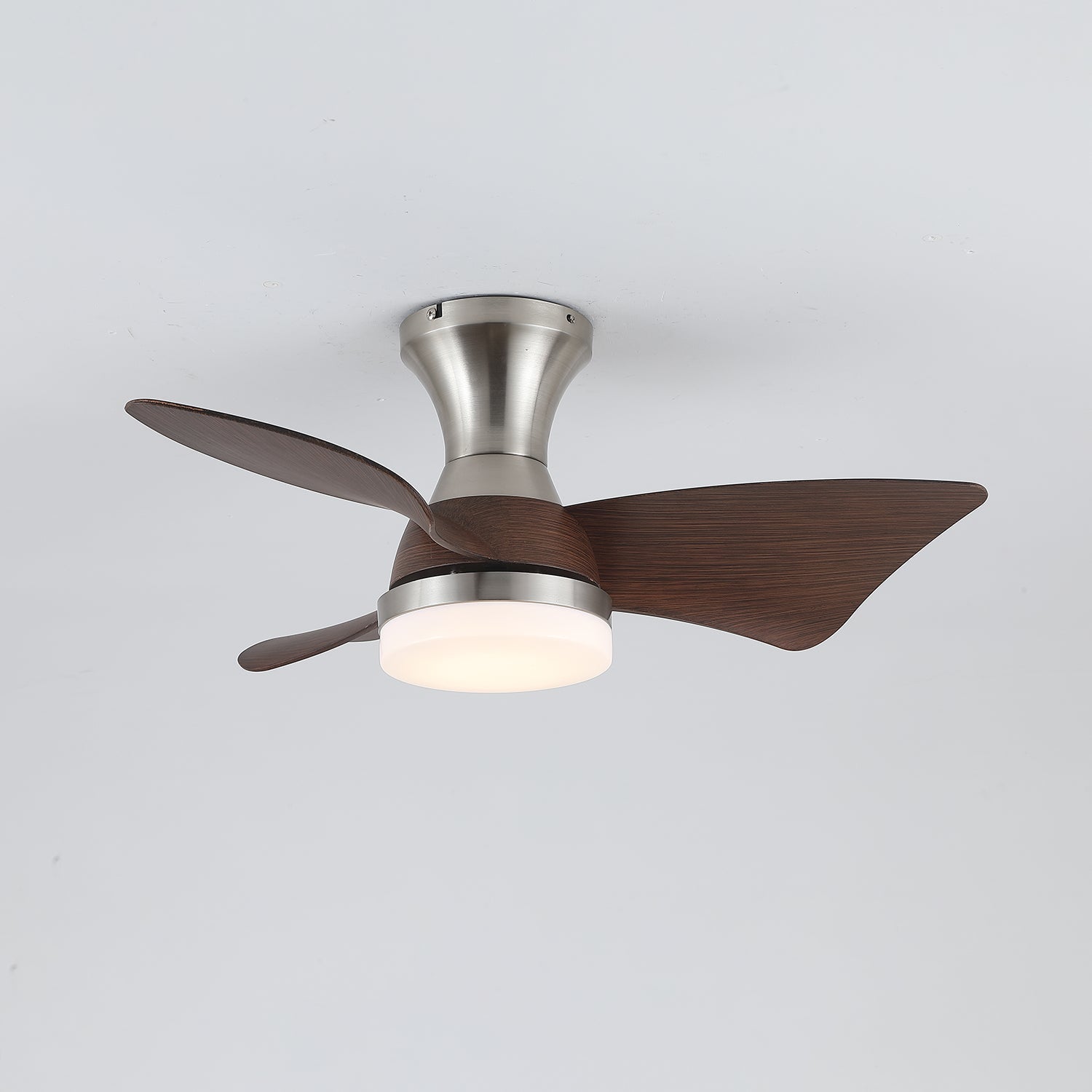 Aureon Modern Wood Ceiling Fan Light - Letslighting