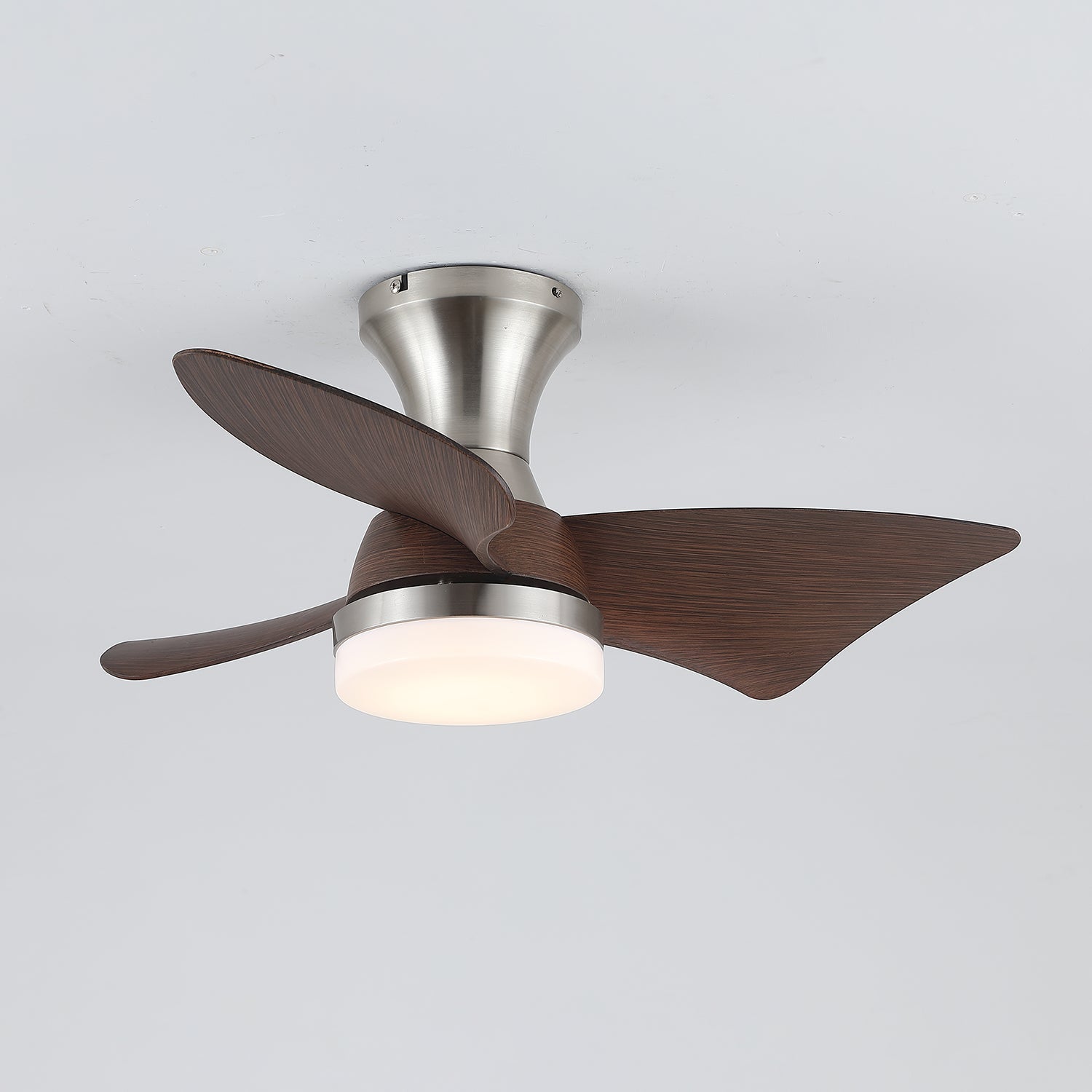 Aureon Modern Wood Ceiling Fan Light - Letslighting