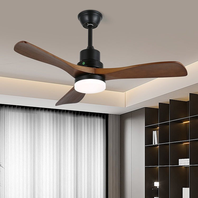 Kaelen Modern Wood Ceiling Fan Light - Letslighting