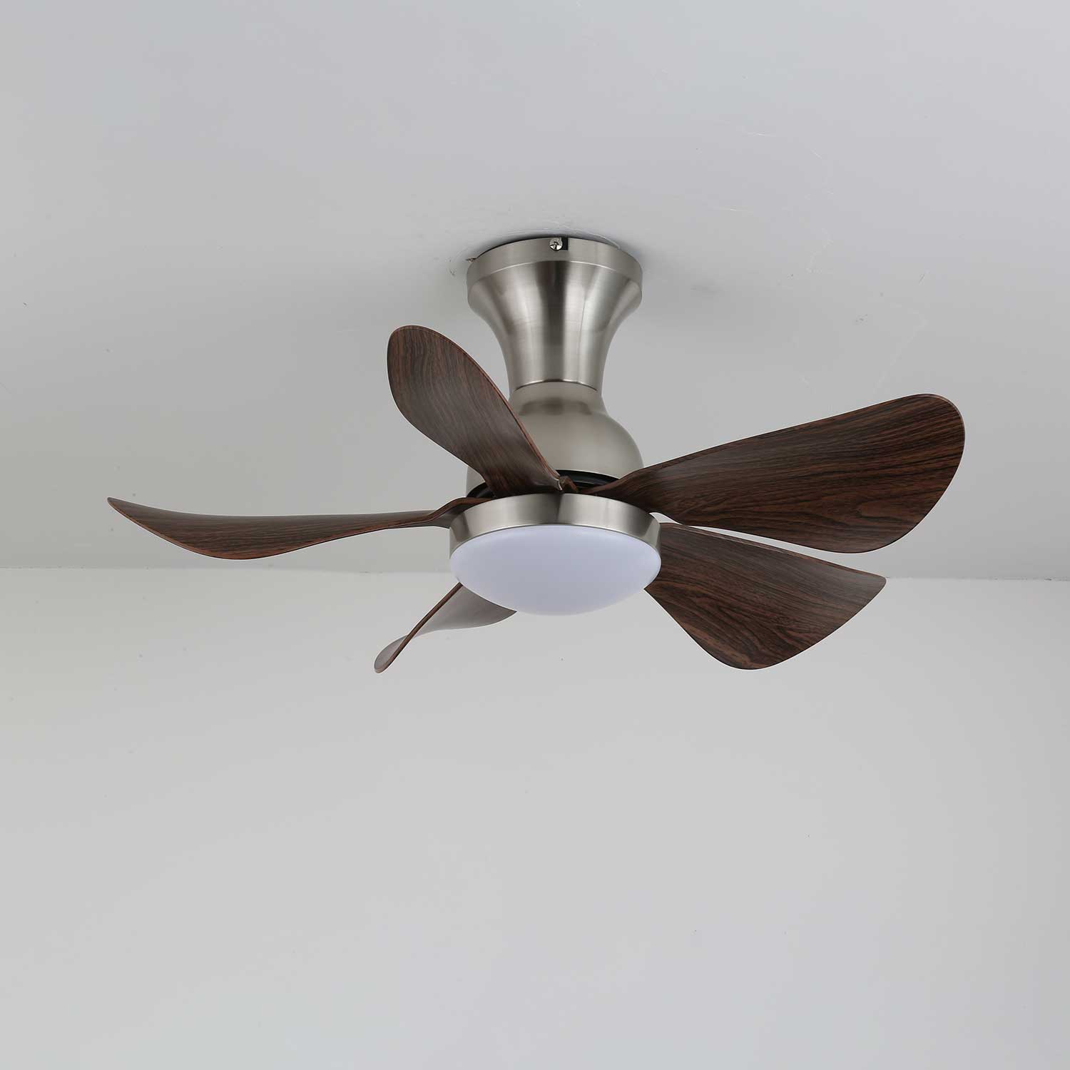 Novaro Modern Wood Ceiling Fan Light - Letslighting
