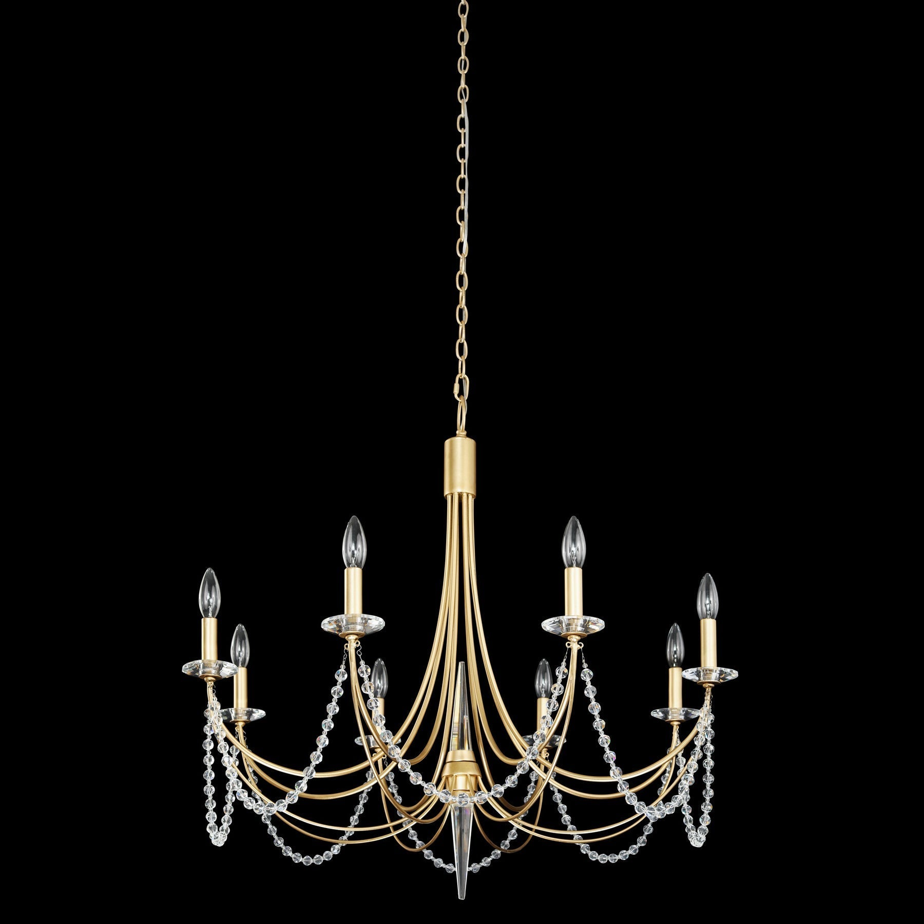 Purelux Postmodern Luxury Brass Crystal Chandelier - Letslighting