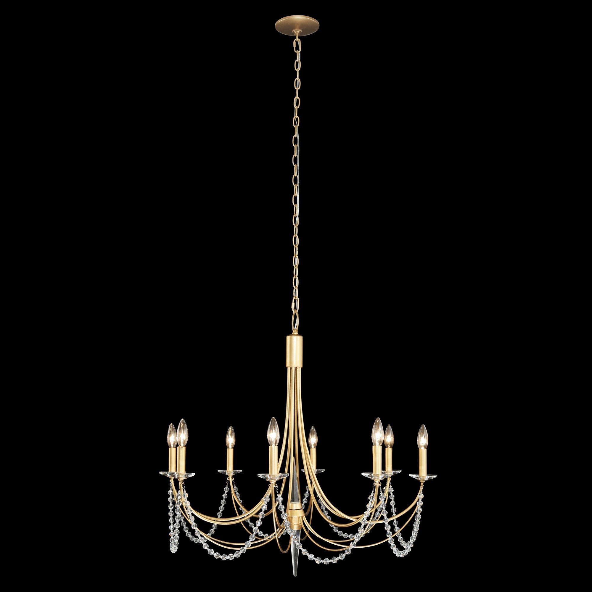 Purelux Postmodern Luxury Brass Crystal Chandelier - Letslighting