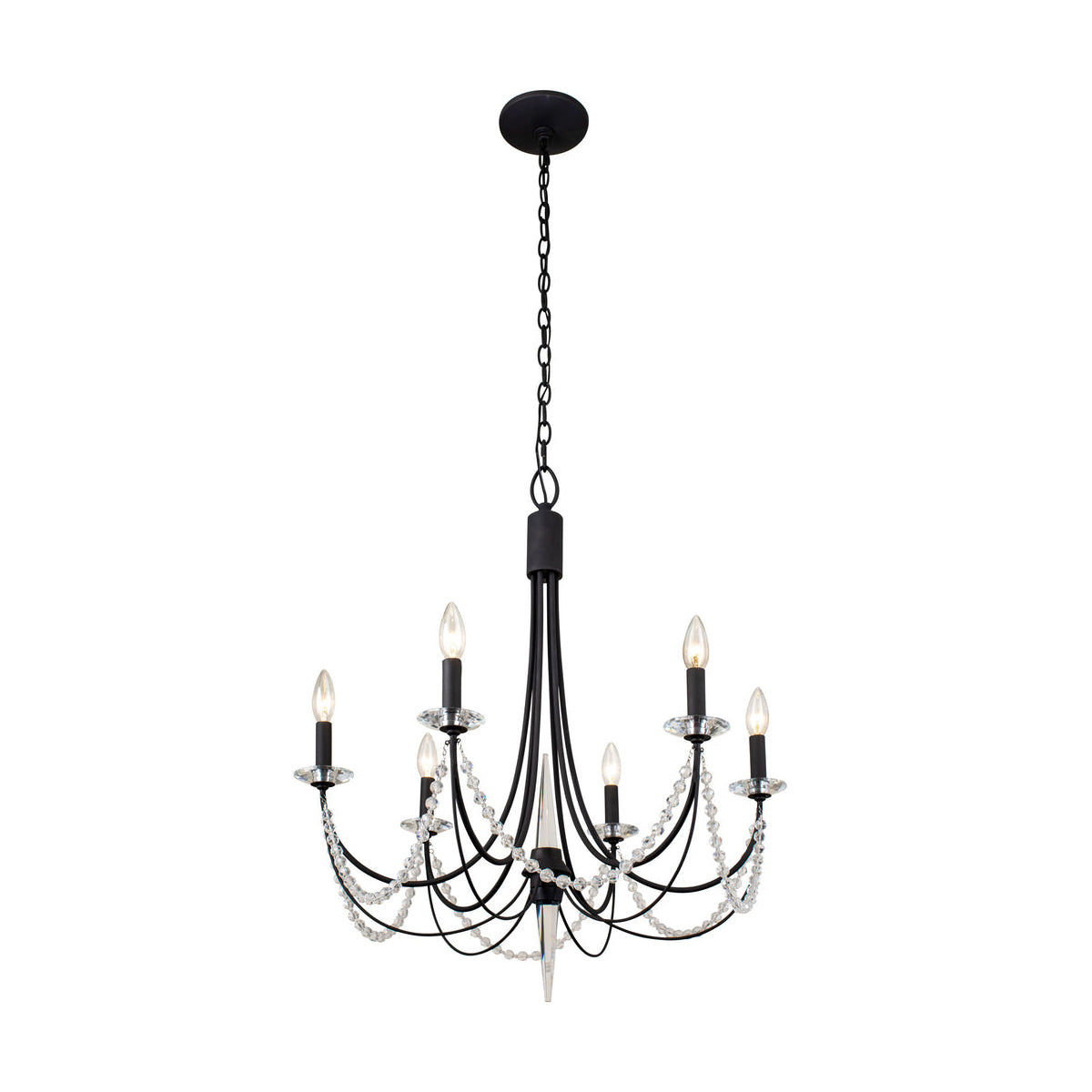 Purelux Postmodern Luxury Brass Crystal Chandelier - Letslighting