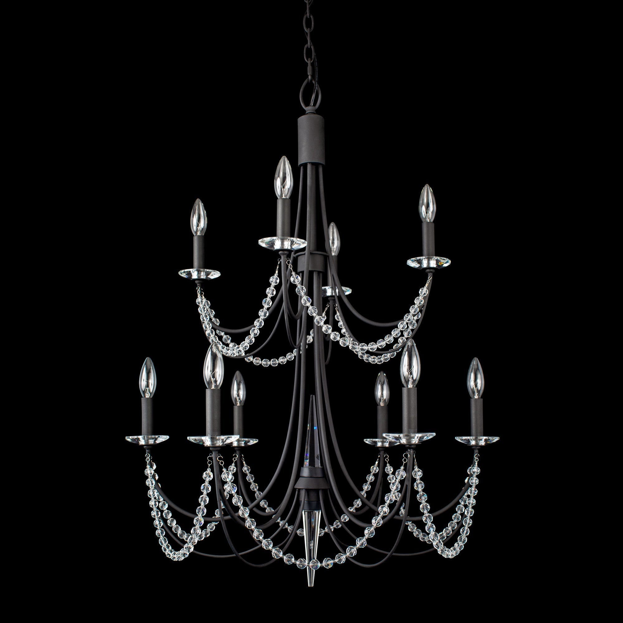 Purelux Postmodern Luxury Brass Crystal Chandelier - Letslighting