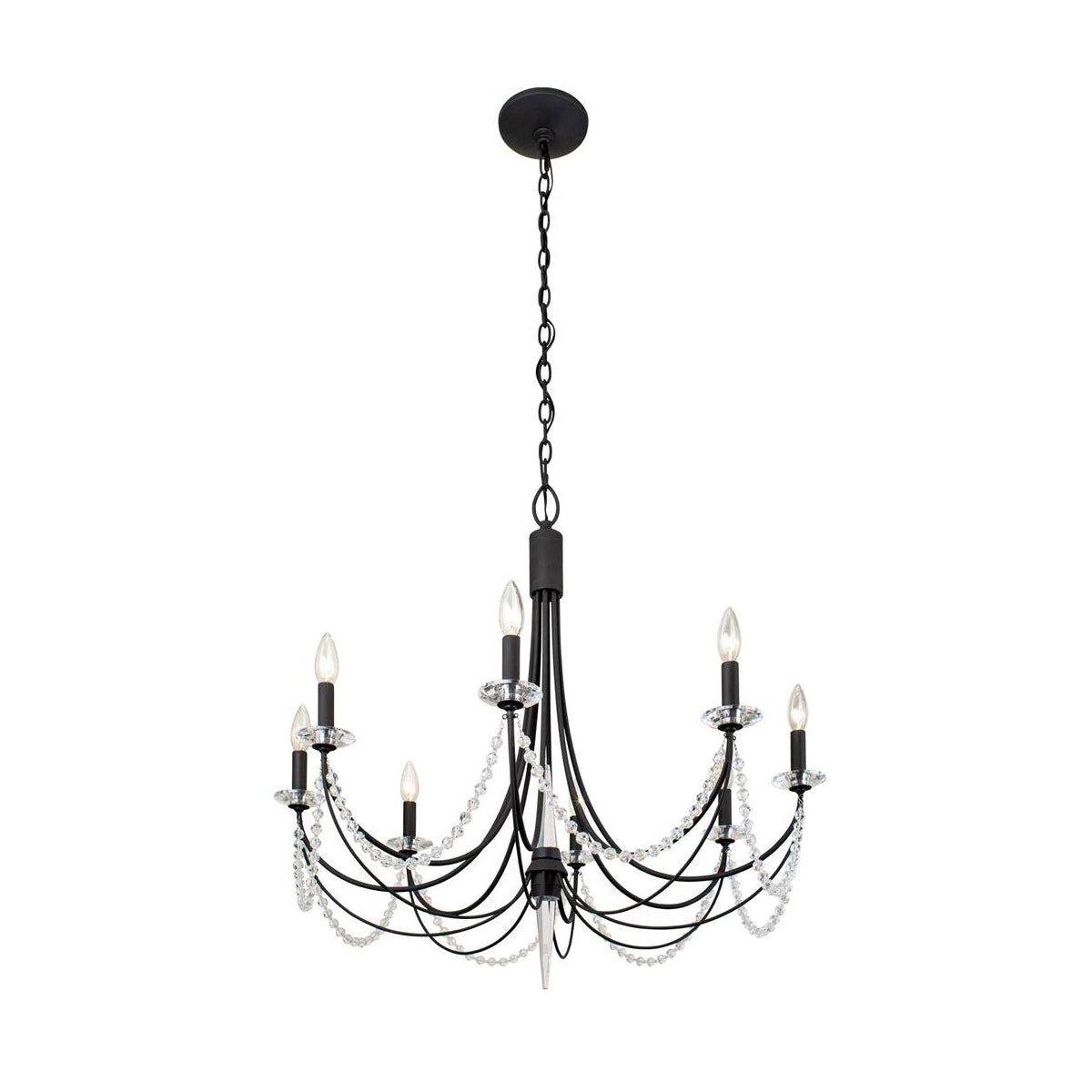 Purelux Postmodern Luxury Brass Crystal Chandelier - Letslighting