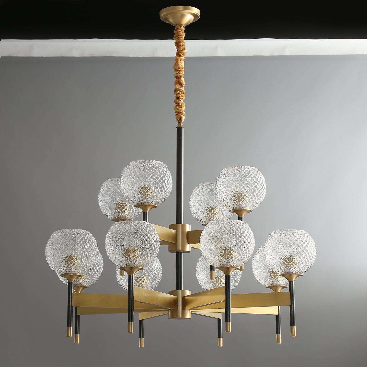 Glint Modern Brass Chandelier - Letslighting