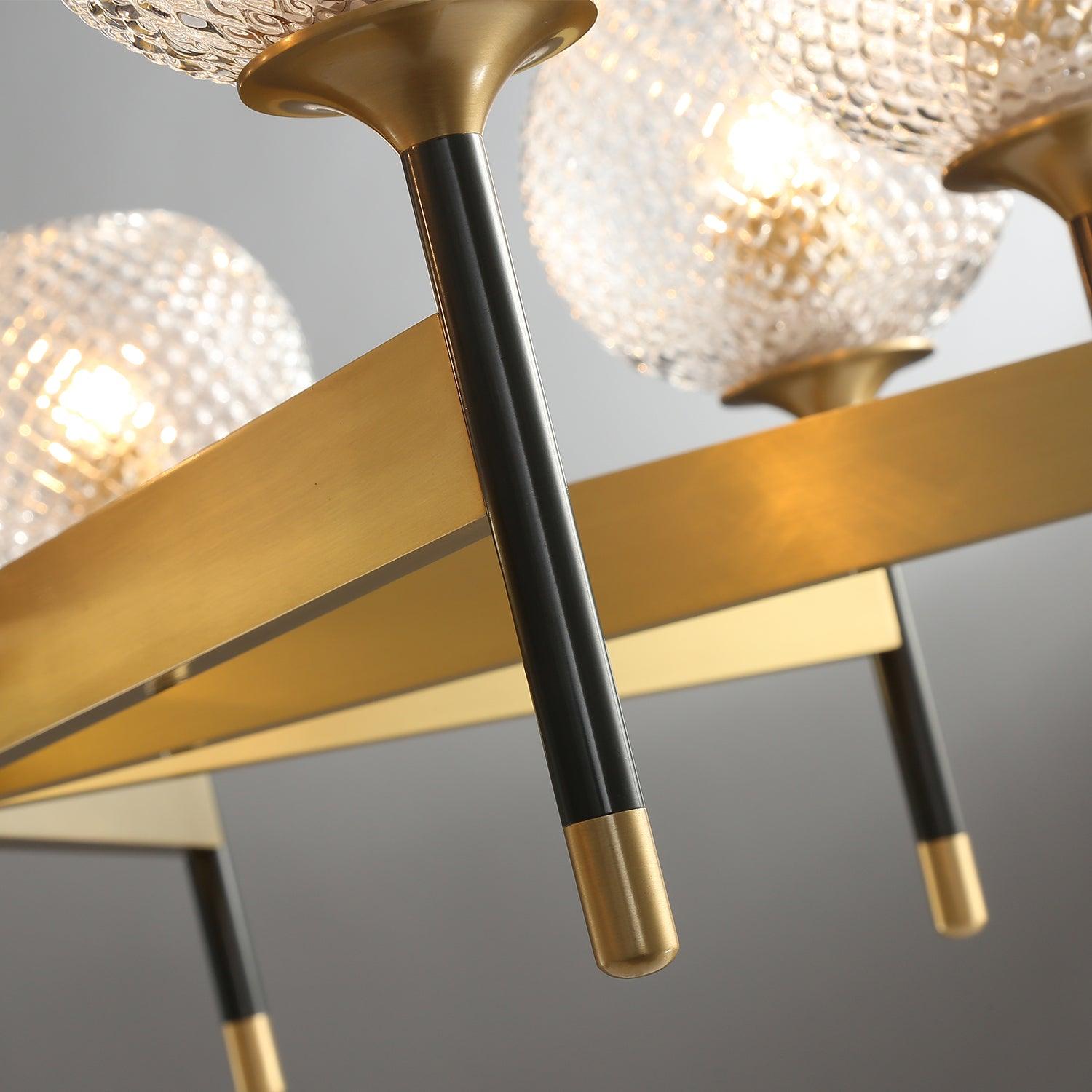 Glint Modern Brass Chandelier - Letslighting