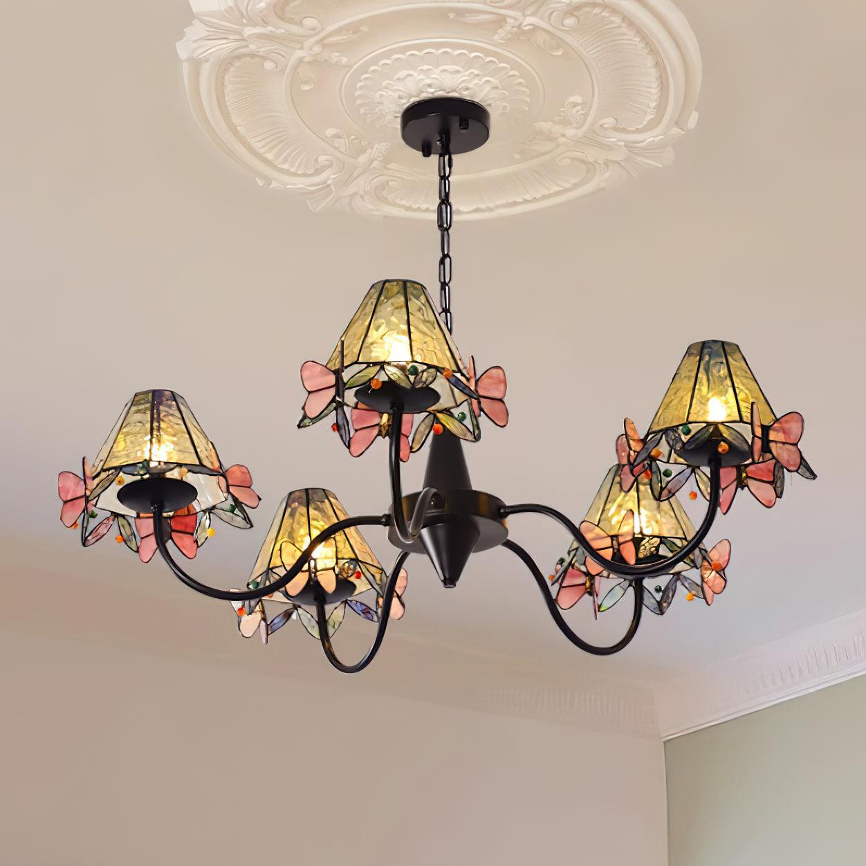 Tiffany Briandy Chandelier Mulit-head - Letslighting