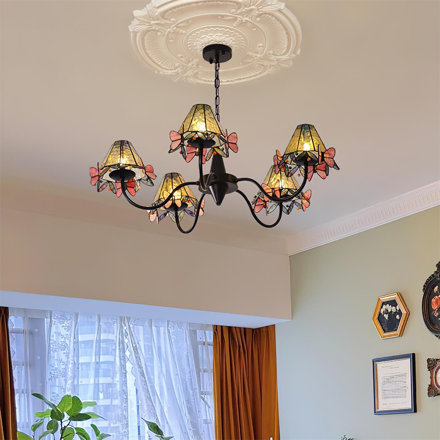 Tiffany Briandy Chandelier Mulit-head - Letslighting