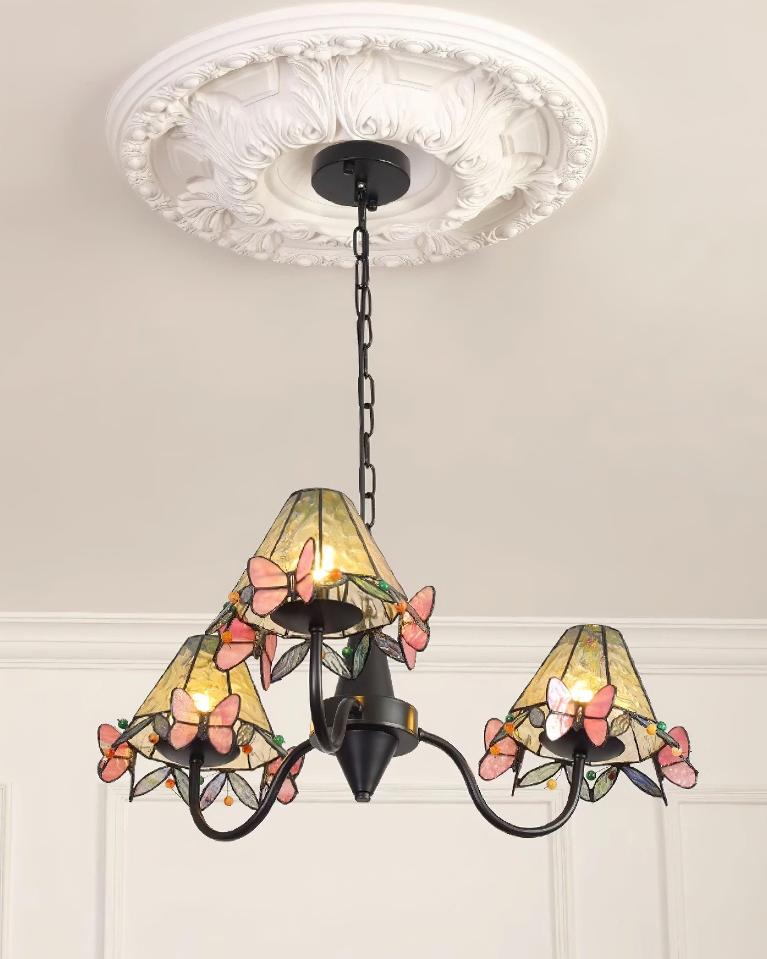 Tiffany Briandy Chandelier Mulit-head - Letslighting