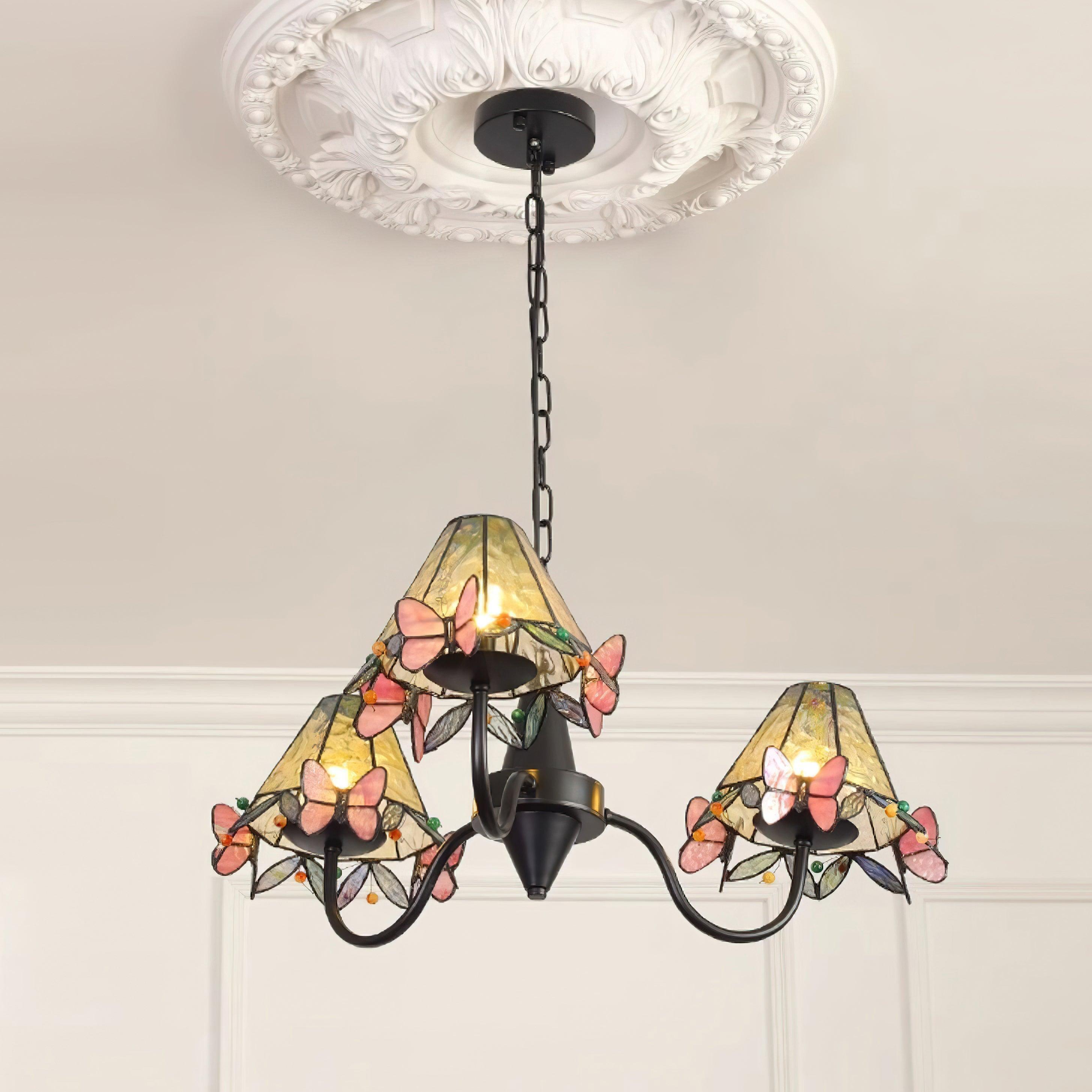 Tiffany Briandy Chandelier Mulit-head - Letslighting
