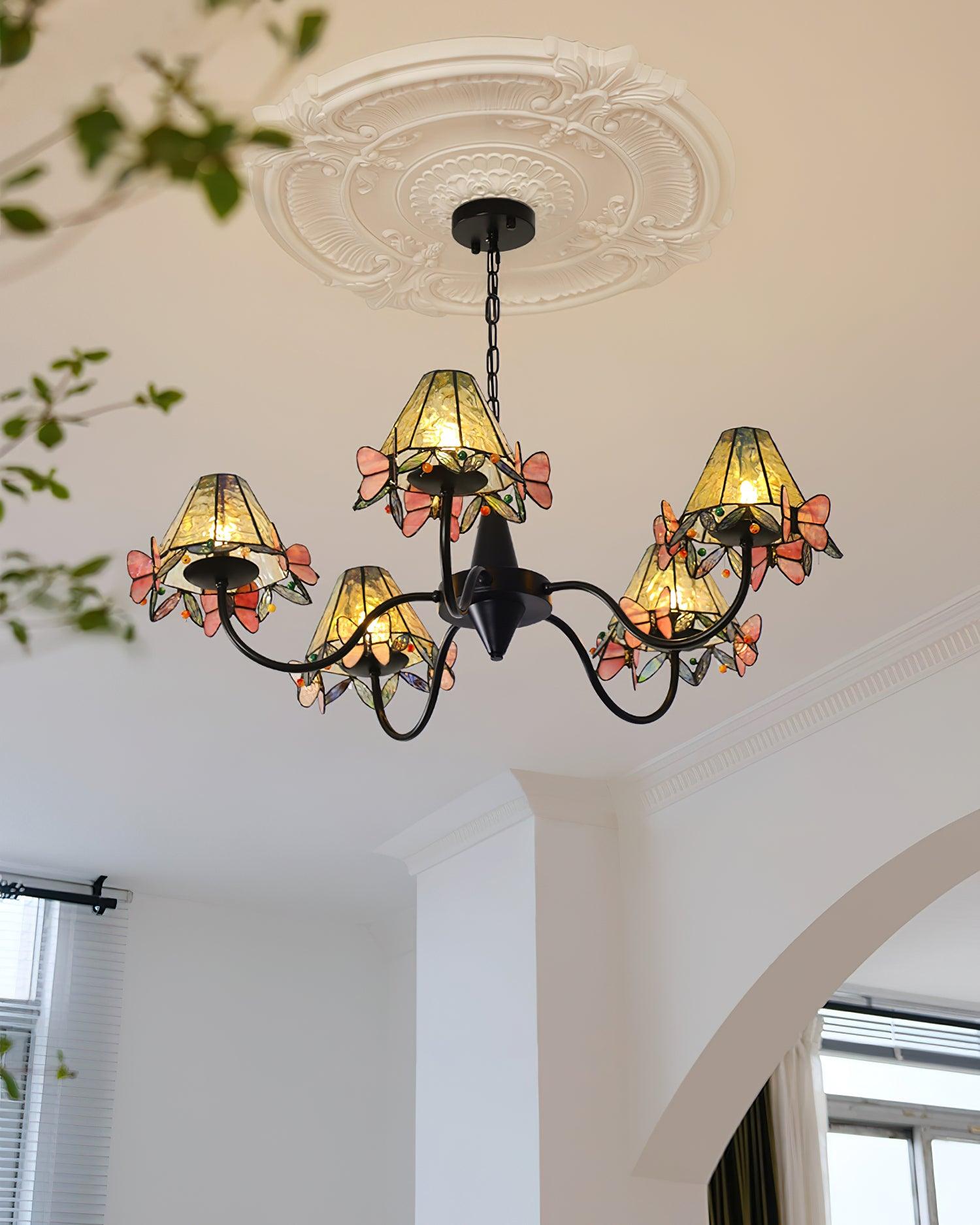 Tiffany Briandy Chandelier Mulit-head - Letslighting