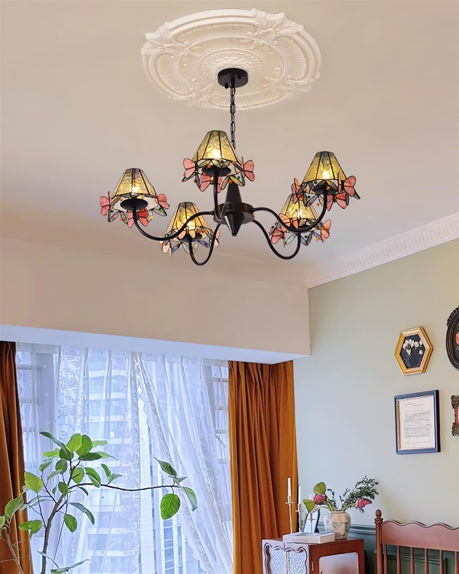 Tiffany Briandy Chandelier Mulit-head - Letslighting