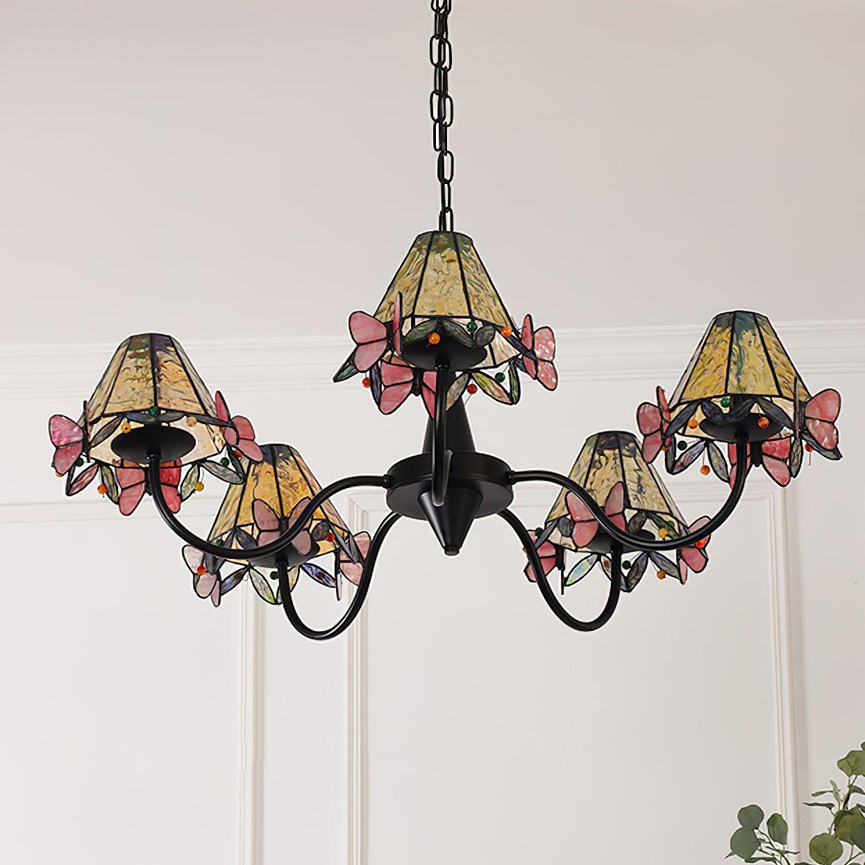 Tiffany Briandy Chandelier Mulit-head - Letslighting