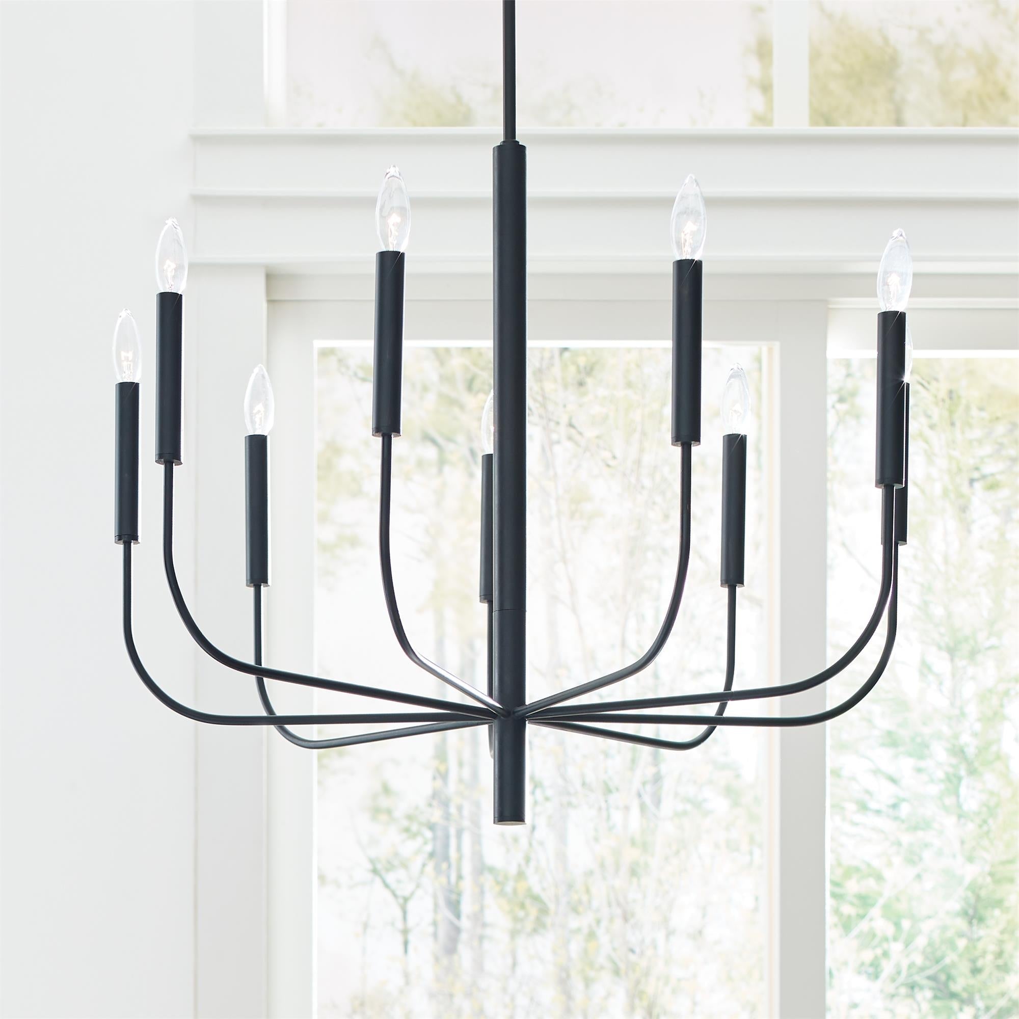 Olcarel Vintage Industrial Brass Chandelier - Letslighting