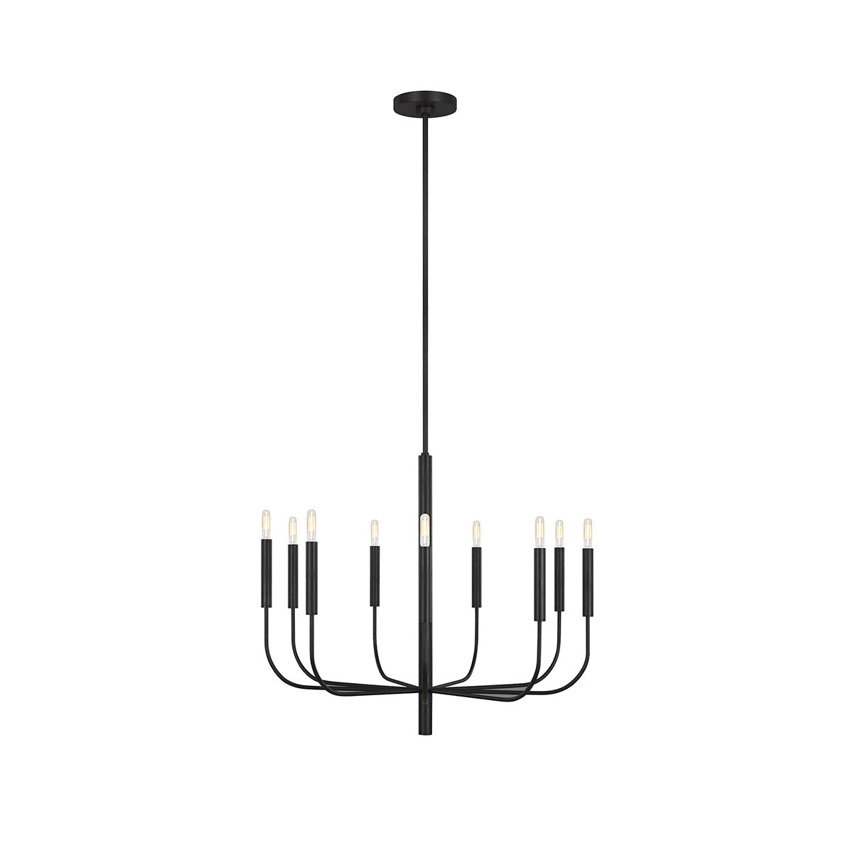 Olcarel Vintage Industrial Brass Chandelier - Letslighting