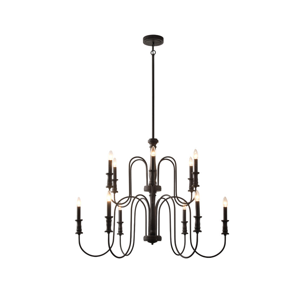 Volo Postmodern Luxury Wooden Chandelier - Letslighting