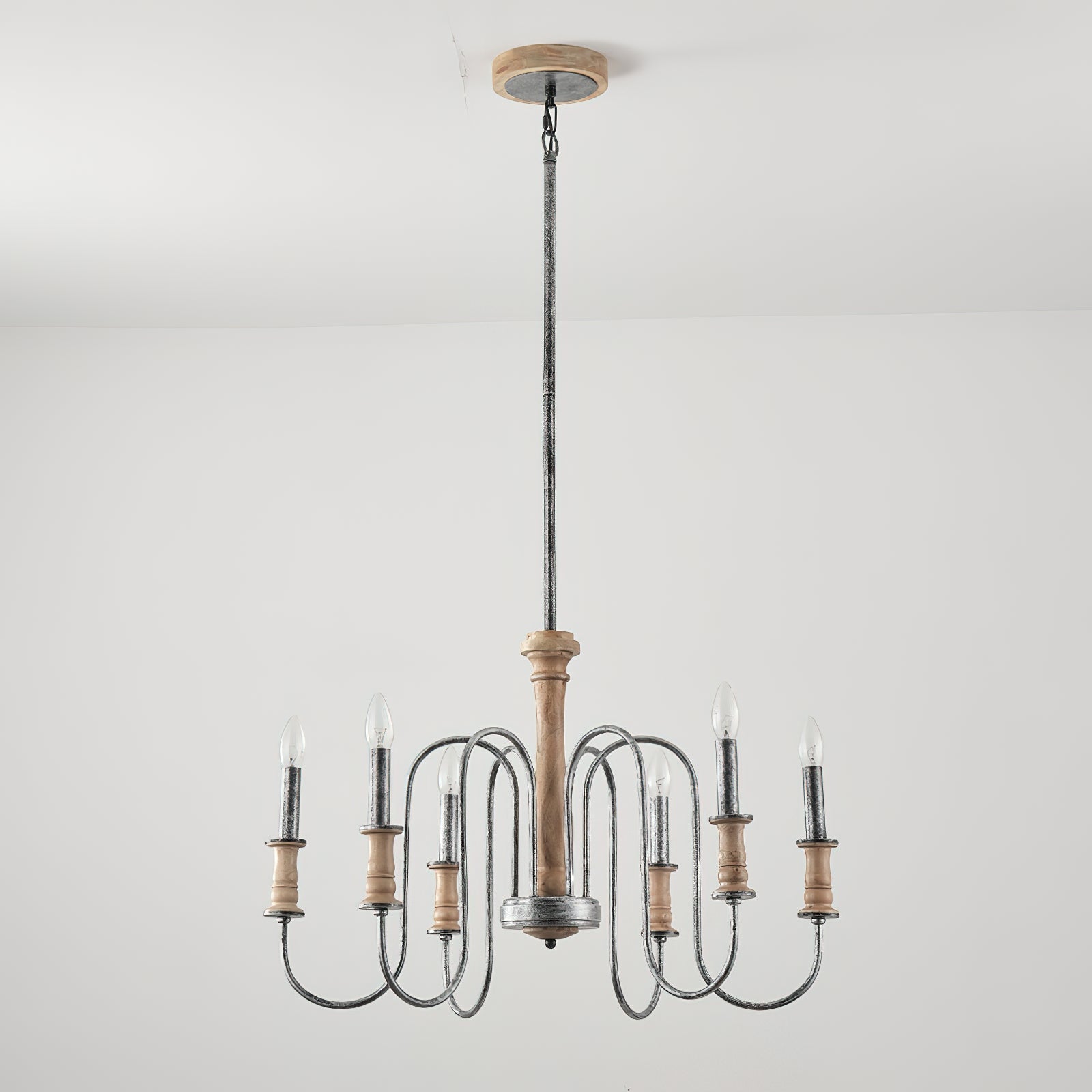Volo Postmodern Luxury Wooden Chandelier - Letslighting