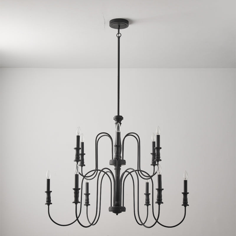 Volo Postmodern Luxury Wooden Chandelier - Letslighting