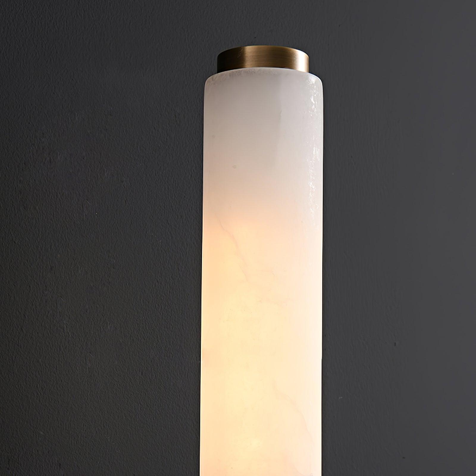 Kristy Art Deco  Alabaster  Wall Lamp