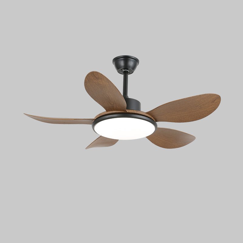 Elano Wood Ceiling Fan Light - Letslighting