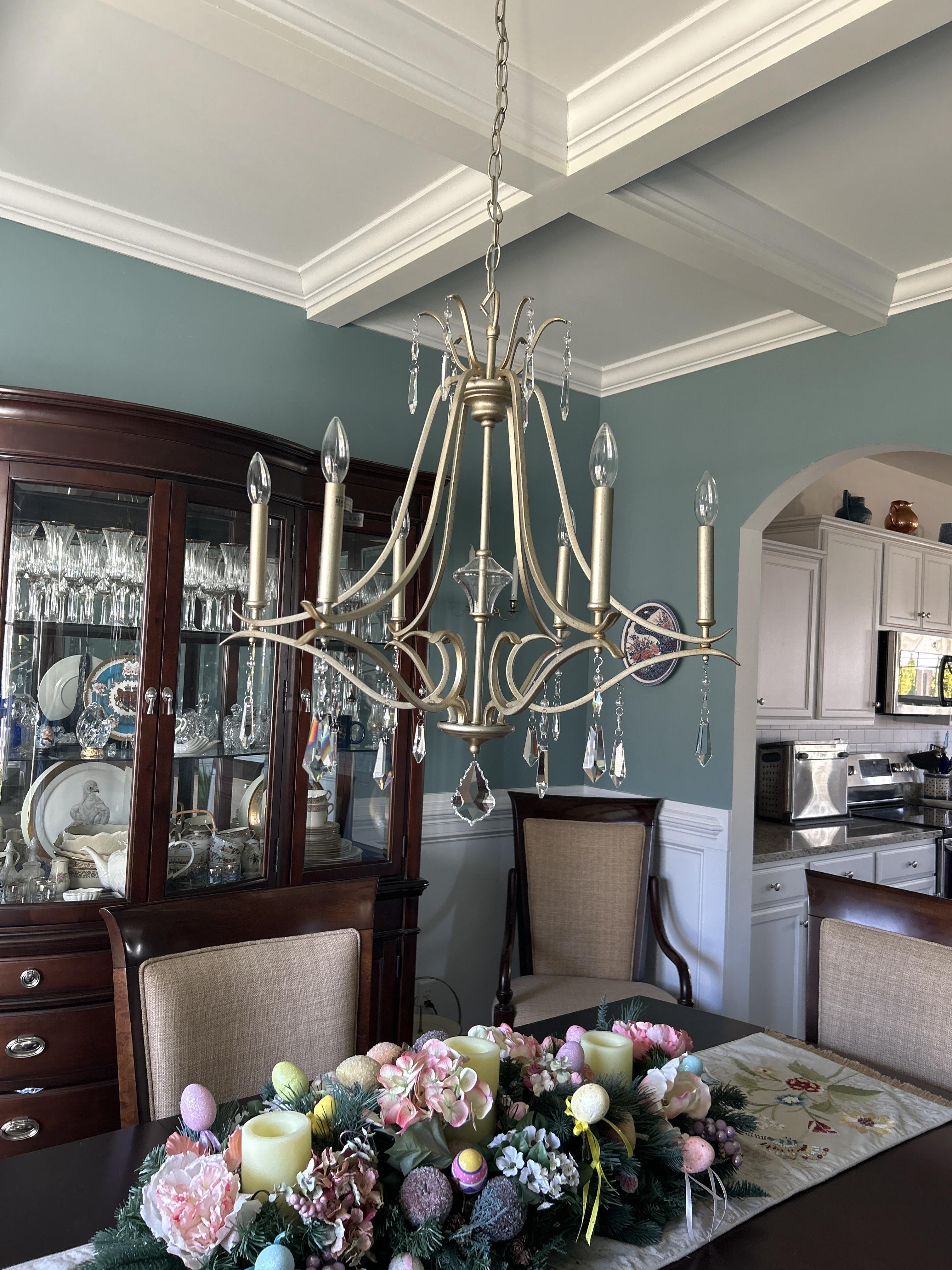 Lyra Postmodern Luxury Copper Crystal Chandelier - Letslighting