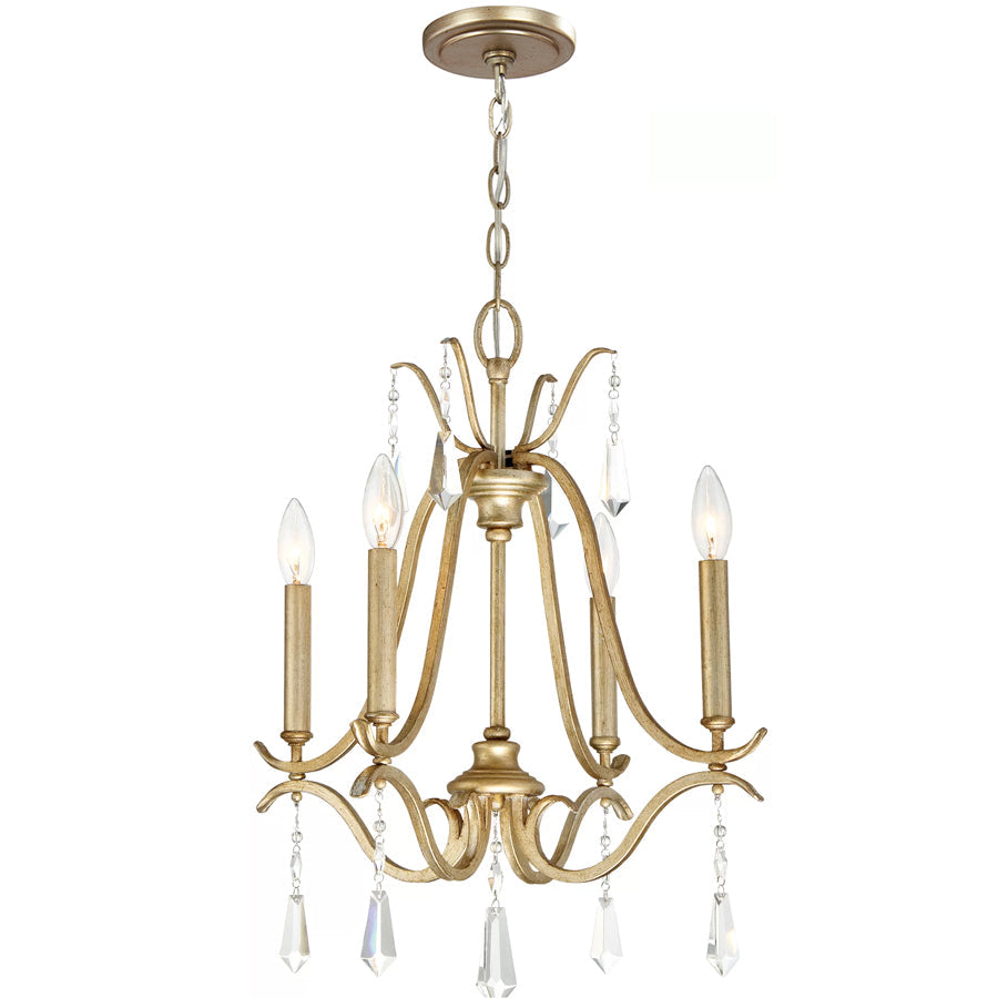 Lyra Postmodern Luxury Copper Crystal Chandelier - Letslighting