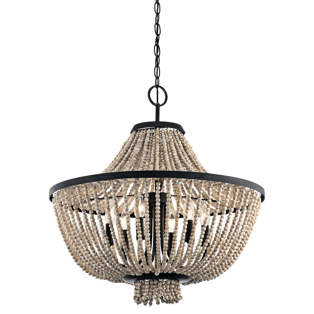 Vela Premium Elegance Wooden Chandelier - Letslighting