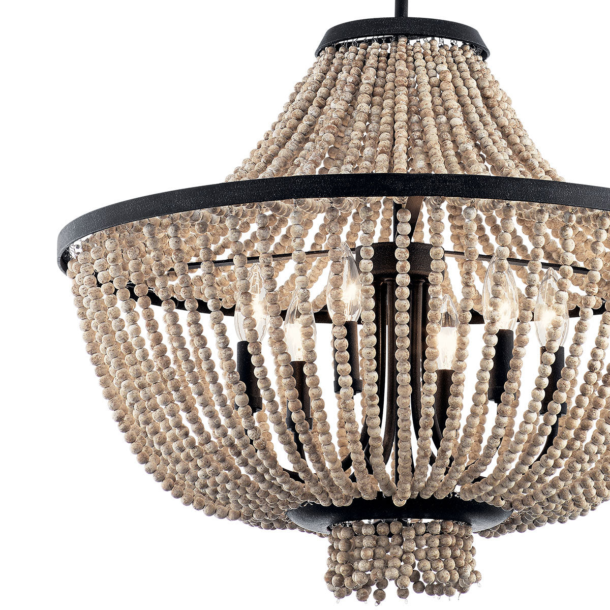 Vela Premium Elegance Wooden Chandelier - Letslighting
