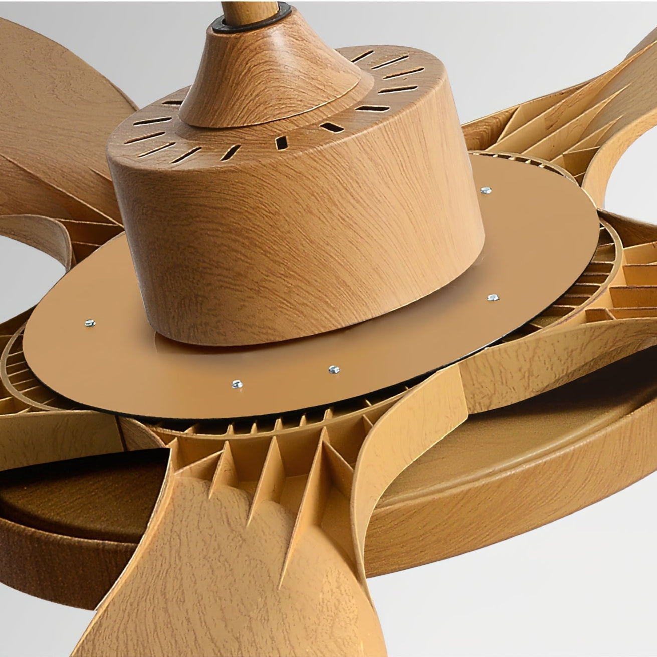 Nielsen Ceiling Fan Light 52″ Wood Color - Letslighting