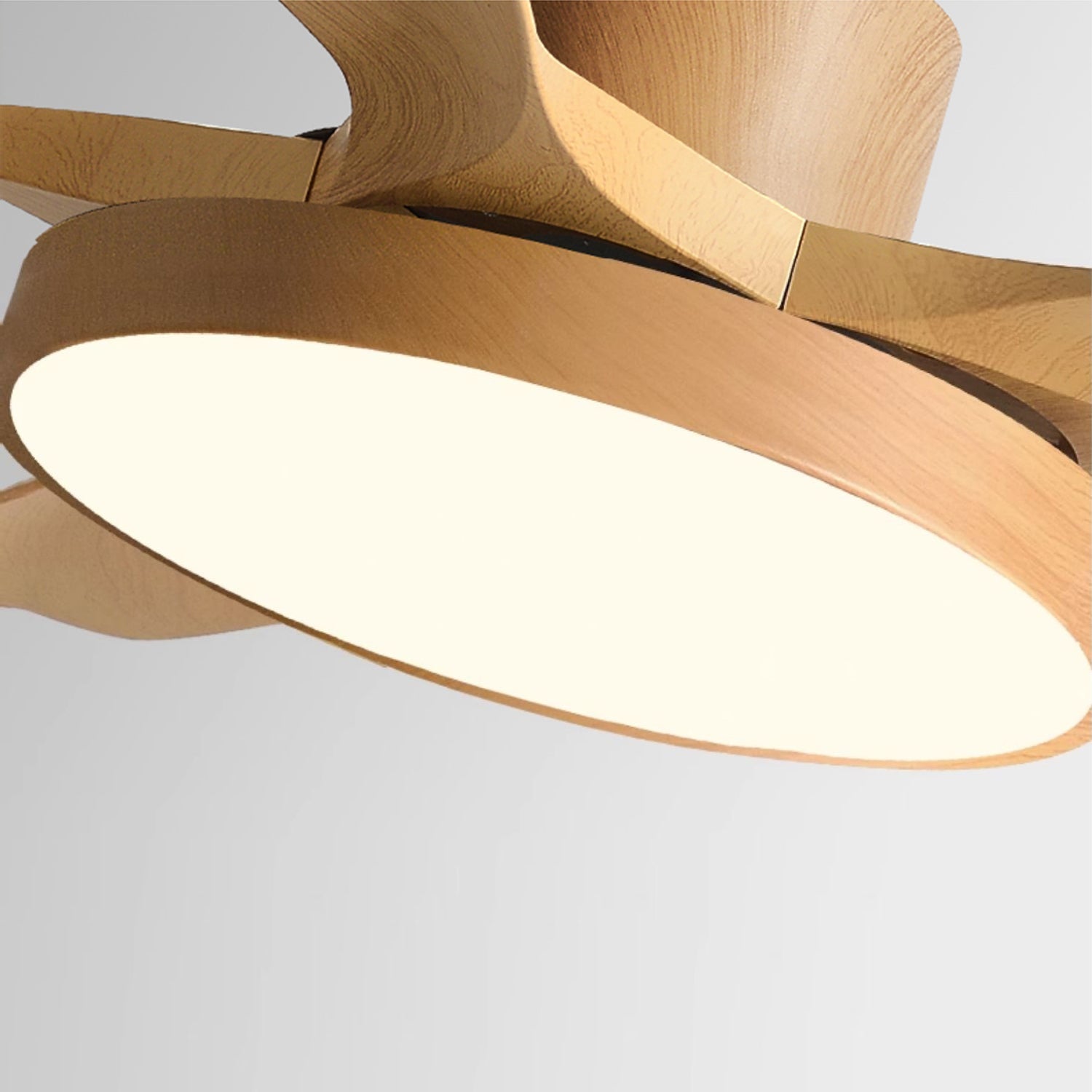 Nielsen Ceiling Fan Light 52″ Wood Color - Letslighting
