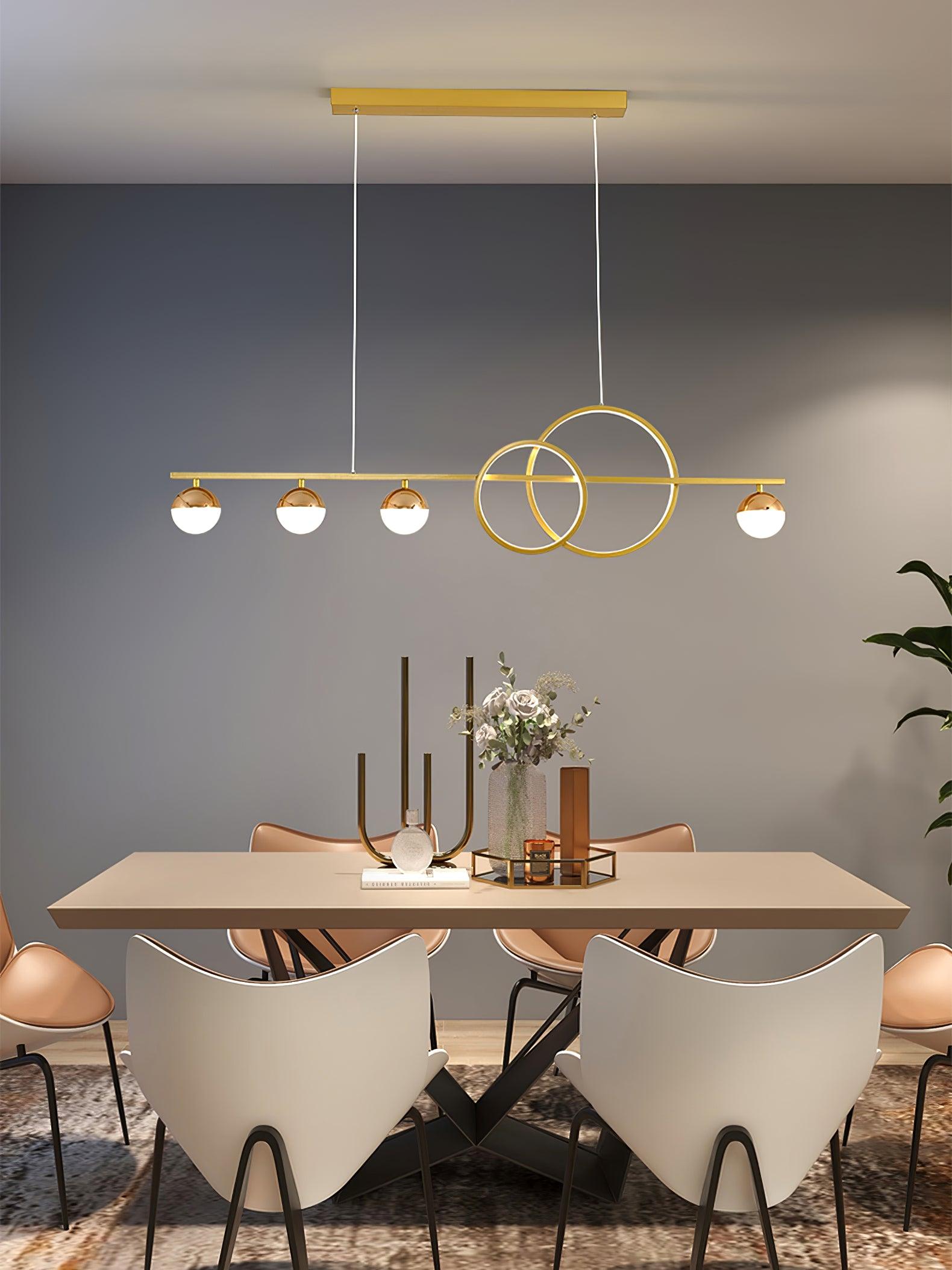 Aviniel Contemporary Brass Pendant Light - Letslighting
