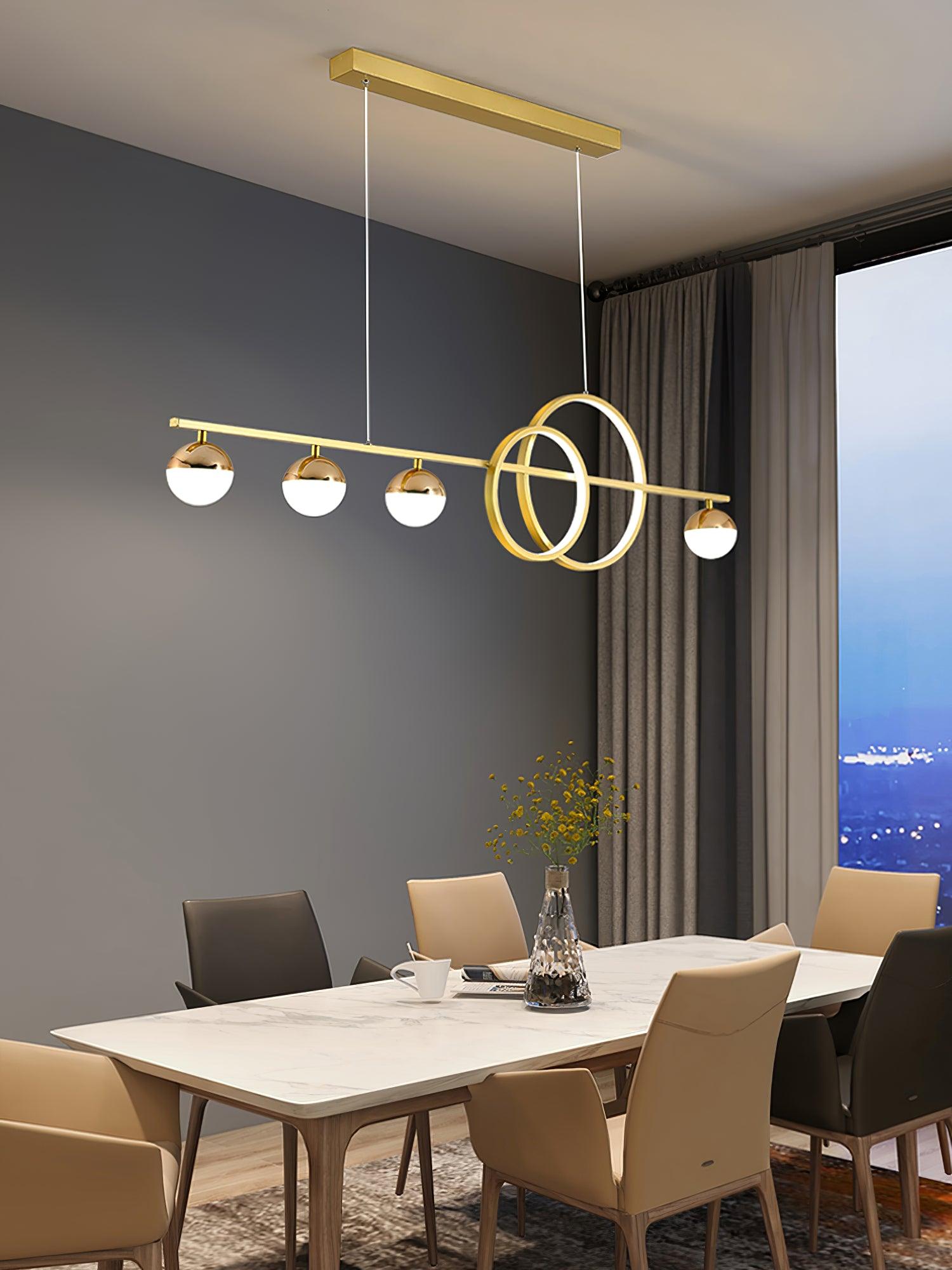 Aviniel Contemporary Brass Pendant Light - Letslighting