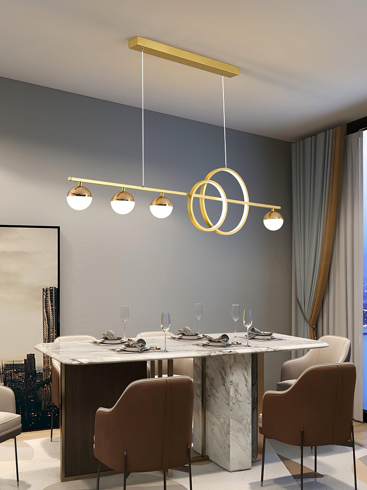 Aviniel Contemporary Brass Pendant Light - Letslighting