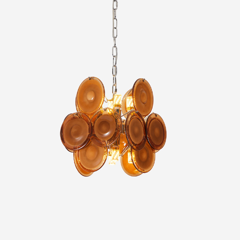 Brunelle Pendant Lamp Polished Glass Elegance - Letslighting