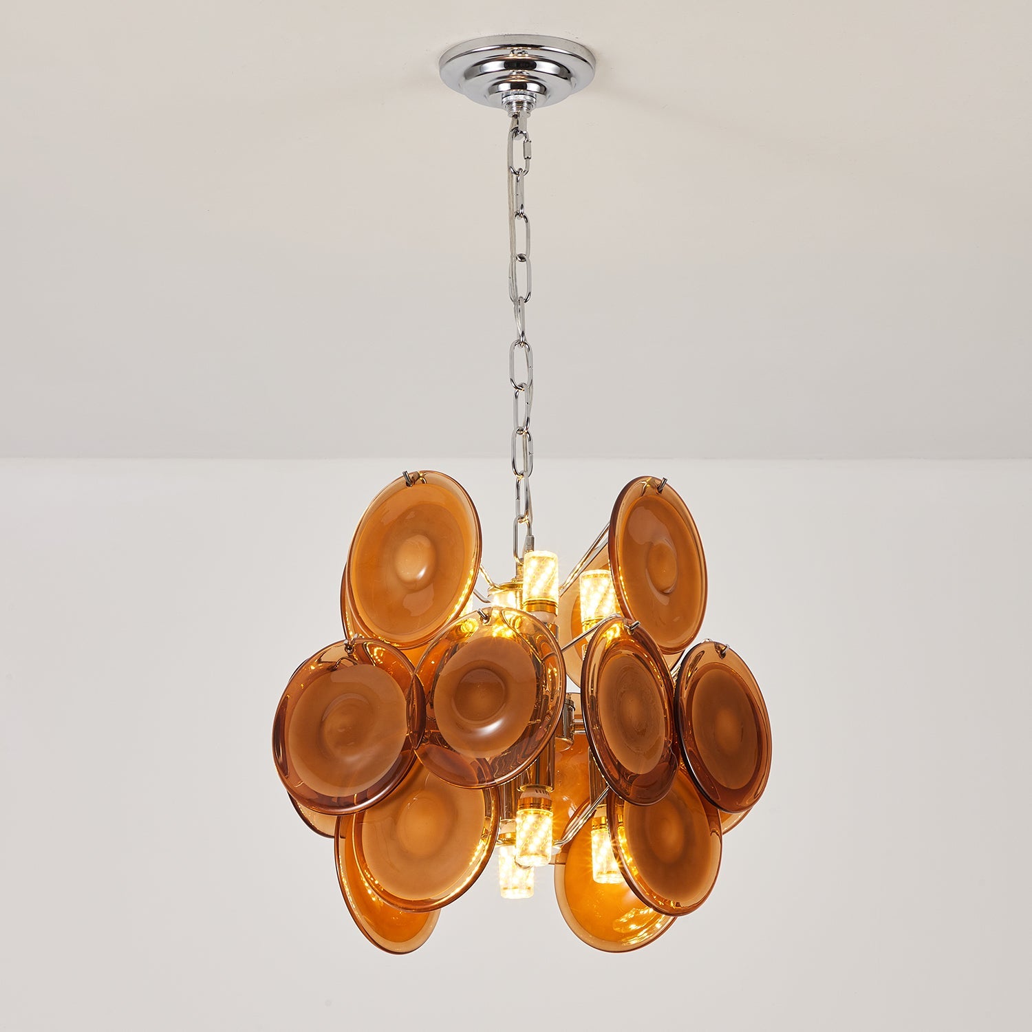 Brunelle Pendant Lamp Polished Glass Elegance - Letslighting