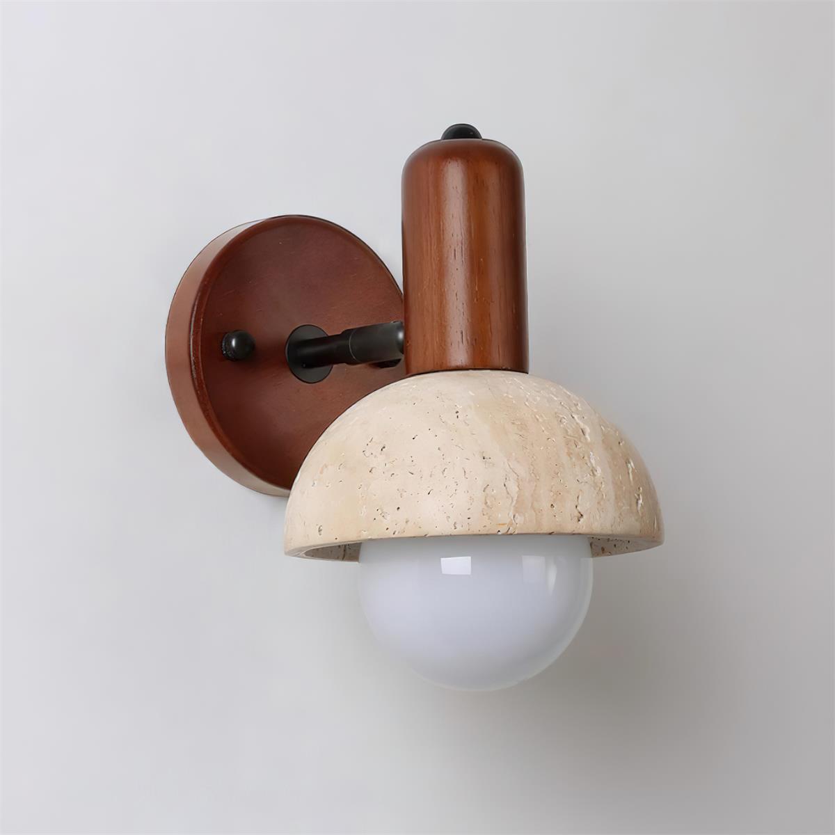 Oswin Travertine Wall Lamp - Letslighting
