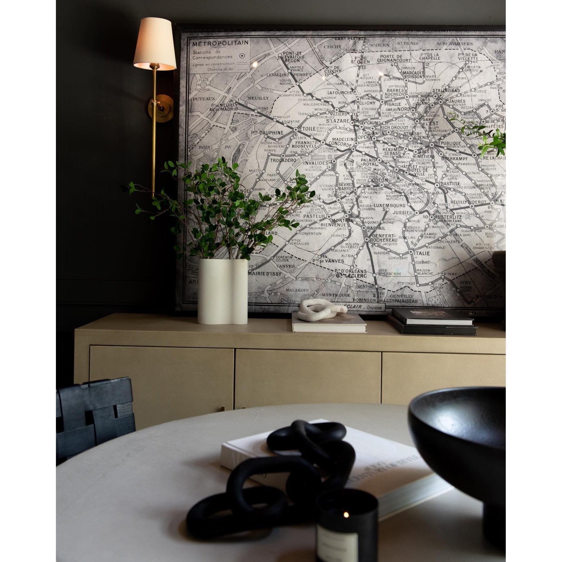 Platina Modern Minimalist Brass Fabric Wall Lamp - Letslighting