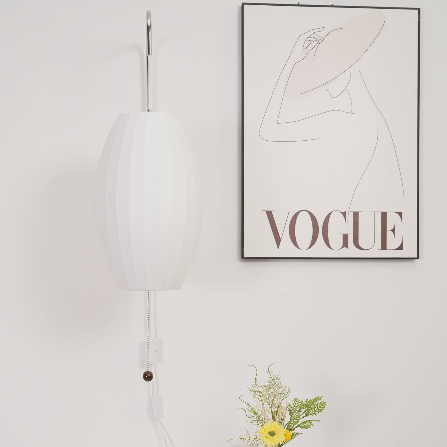 Lustra Wall Sconce Walnut Ball - Letslighting