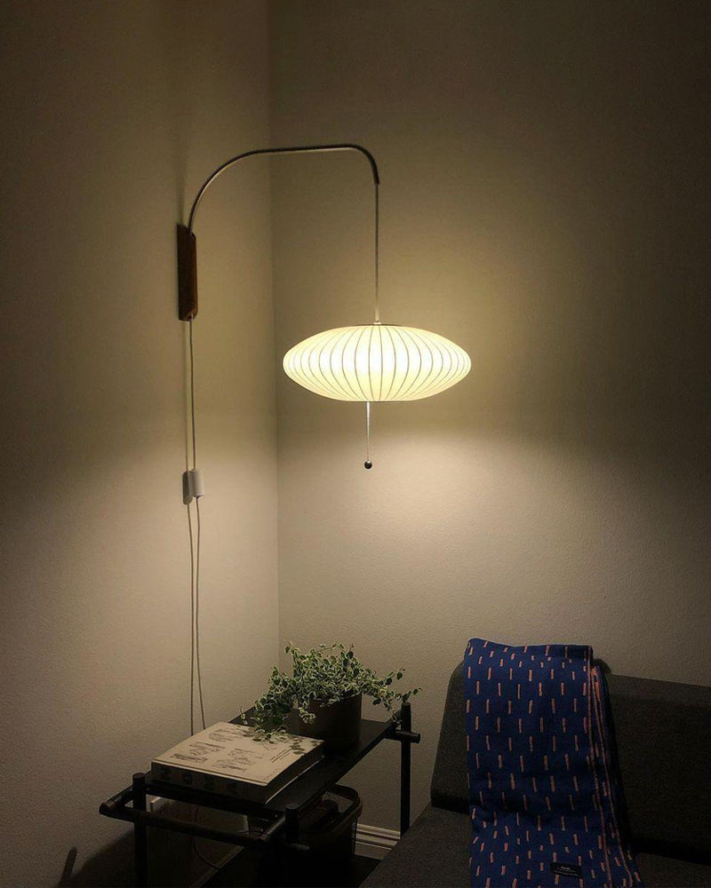 Lustra Wall Sconce Walnut Ball - Letslighting