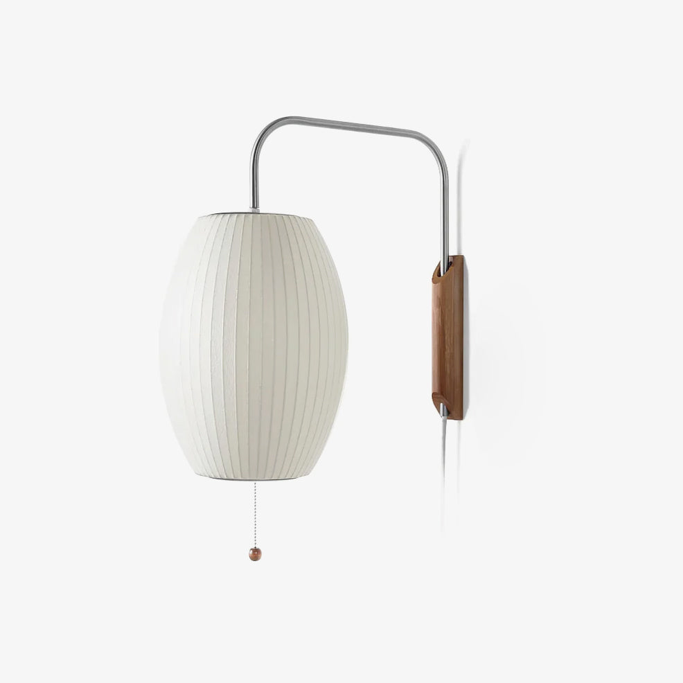 Lustra Wall Sconce Walnut Ball - Letslighting